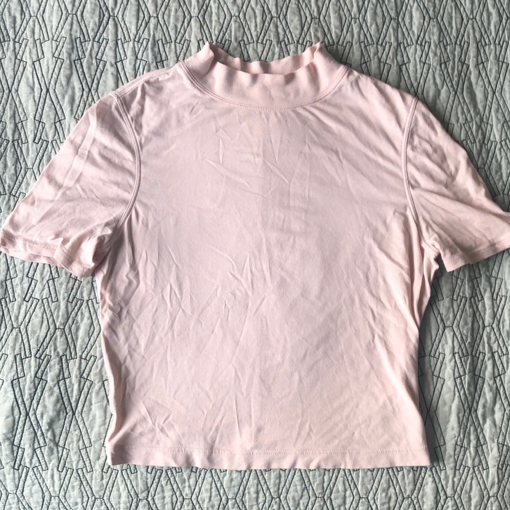 Lululemon Mock T Light Pink Size 6